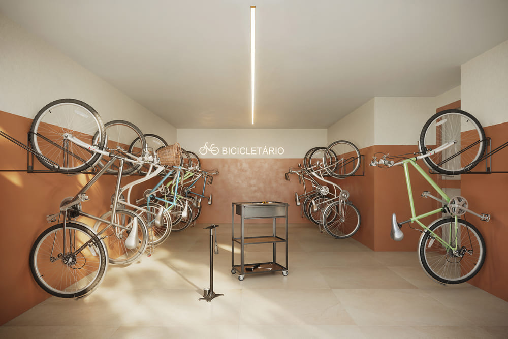 Bicicletário — Soul Rio Gago Coutinho